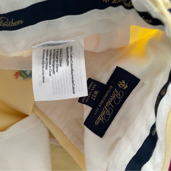 MEN’s Brooks Brothers 💯% Soft Cotton Shorts with little tree frogs, Size W37 - Picture 7 of 10